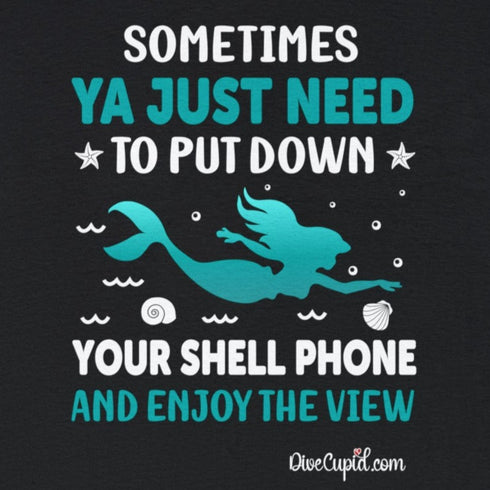 "Shell Phone" Relaxed Fit T-shirt